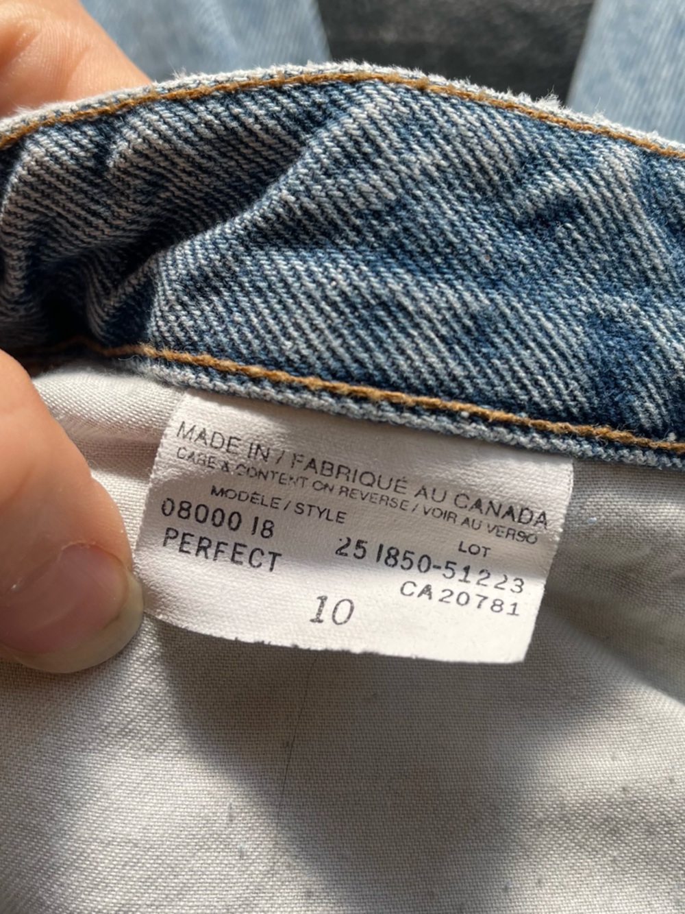 NWT Y2K Deadstock Tommy Hilfiger Perfect T High Rise Mom Straight Leg Jeans - Picture 10 of 13